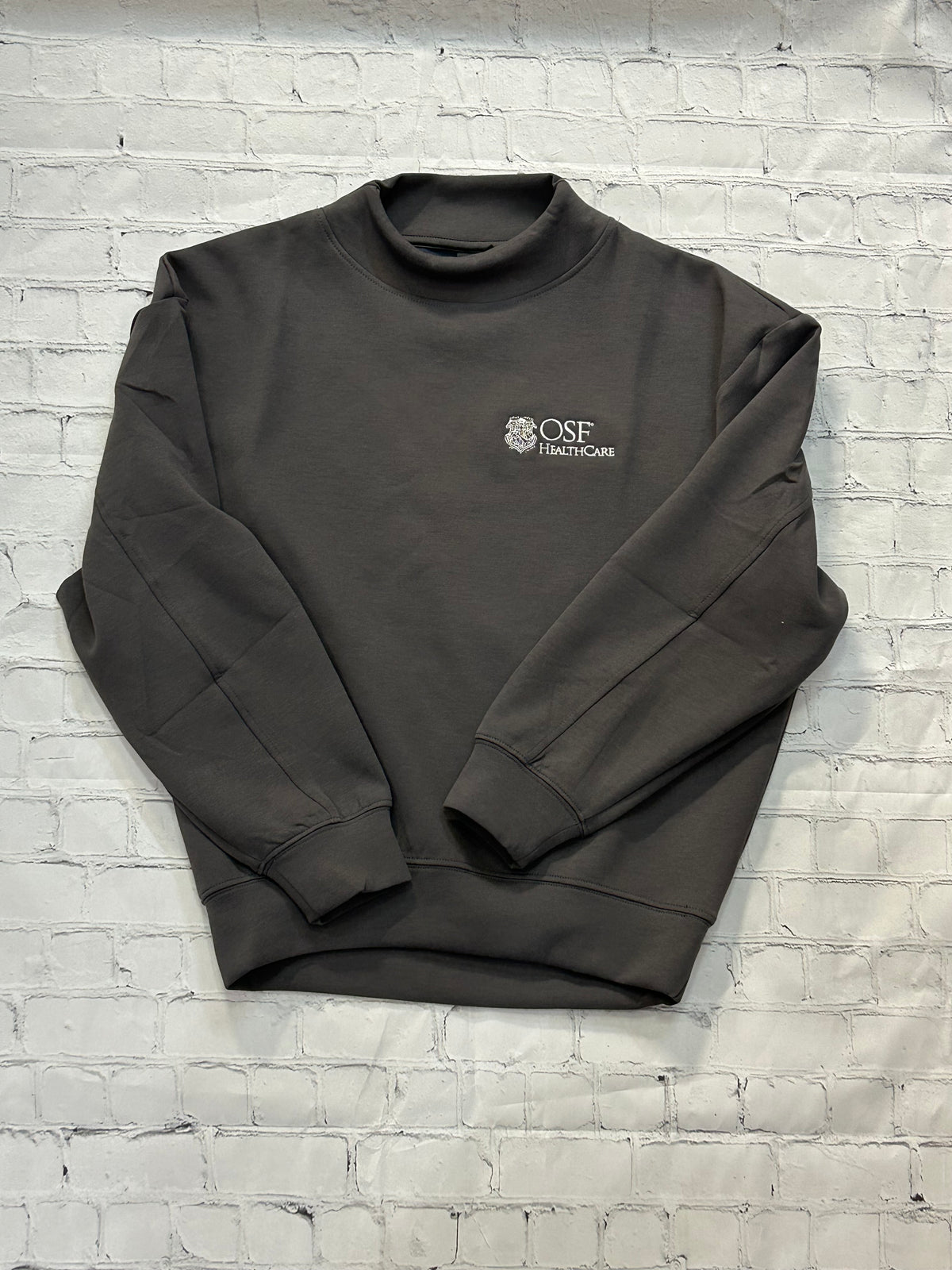 Mock Turtleneck Sweatshirt