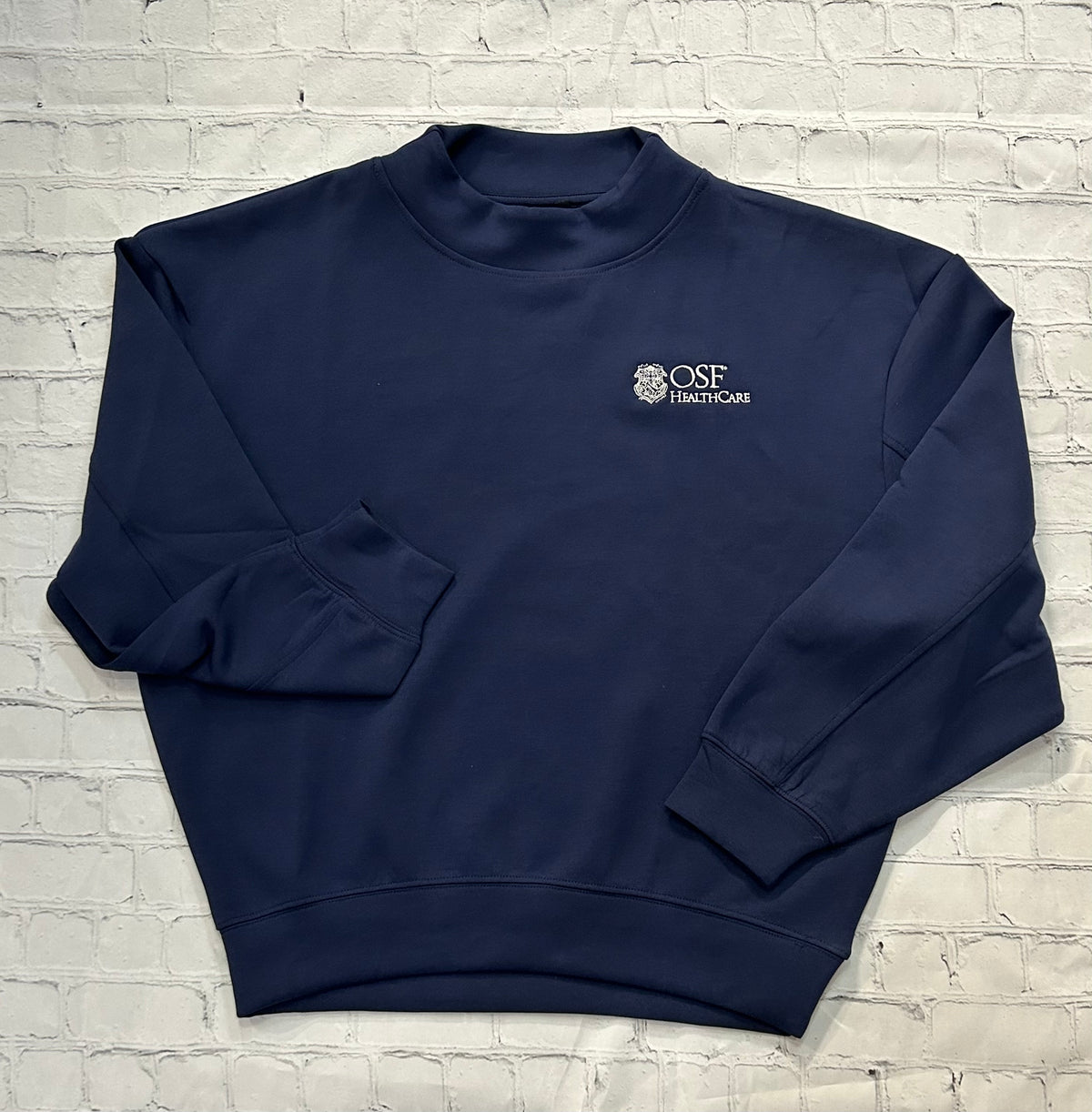 Mock Turtleneck Sweatshirt