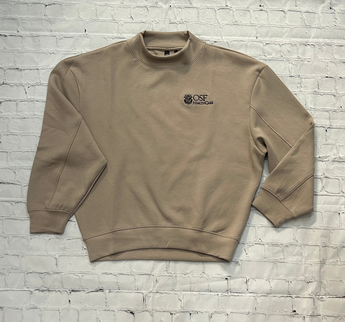 Mock Turtleneck Sweatshirt