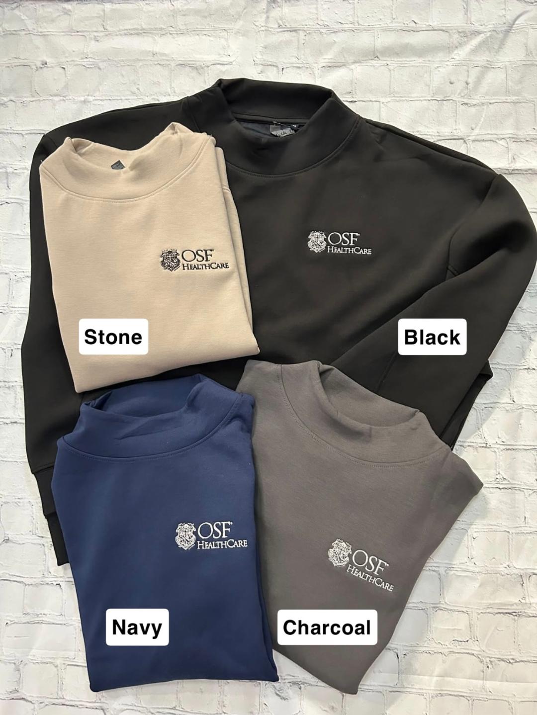 Mock Turtleneck Sweatshirt